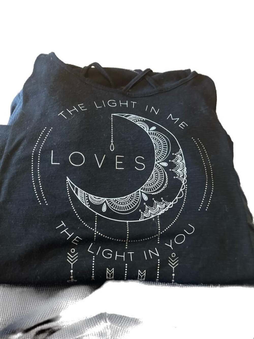 Wound Up Black Celestial Crescent Moon Graphic Tank Top XXXL, Whimsey Goth, Moon - Picture 3 of 4
